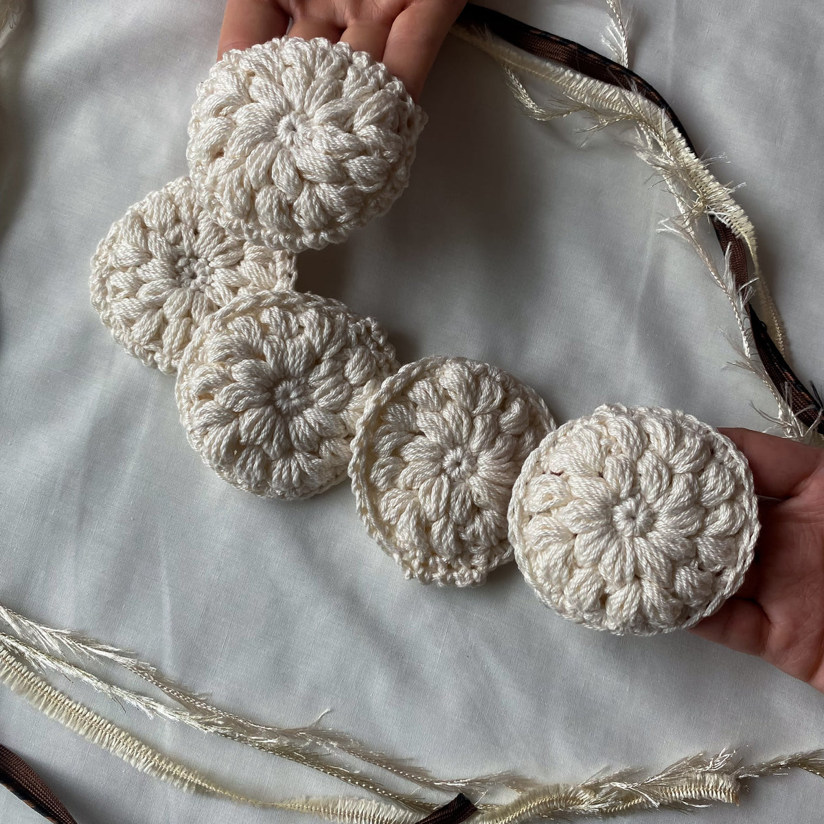Soft Ritual Cotton Facial Rounds - Set of 5