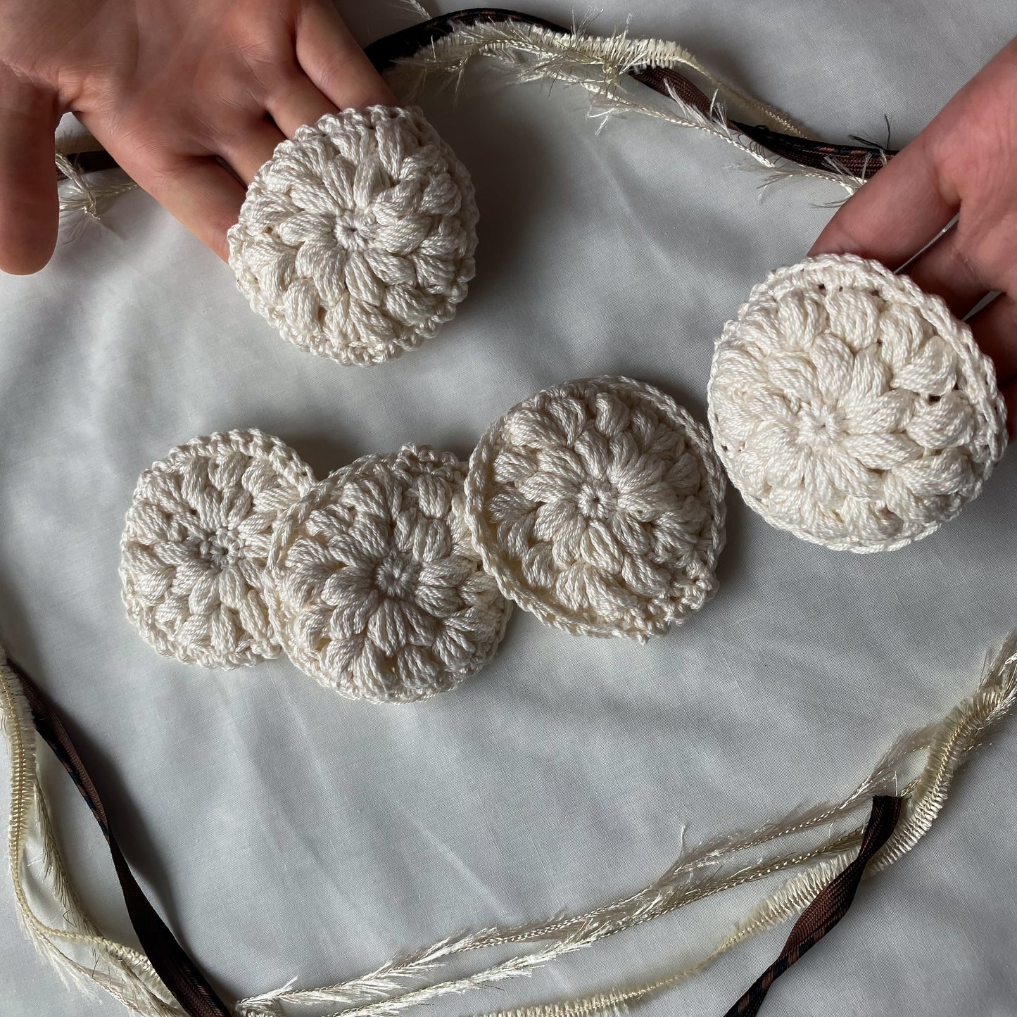 Soft Ritual Cotton Facial Rounds - Set of 5