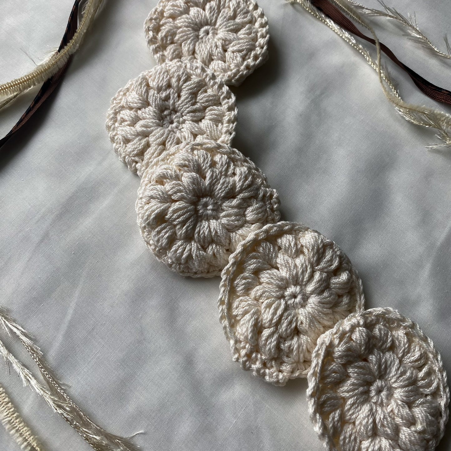 Soft Ritual Cotton Facial Rounds - Set of 5